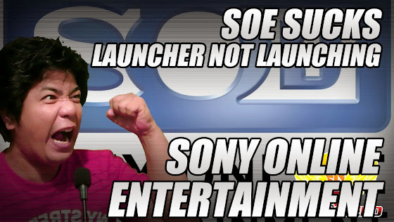 Sony Online Entertainment Sucks Right Now, Launchpad Not Launching