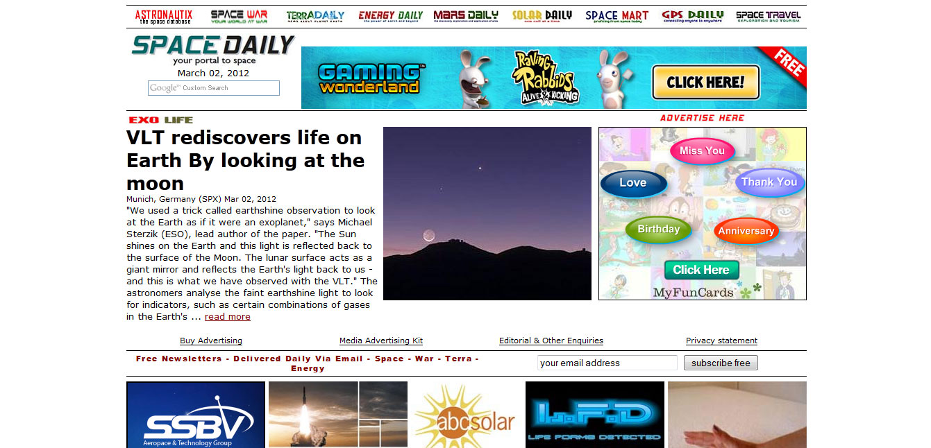 12 Interesting sites for Space & Astronomy Lovers