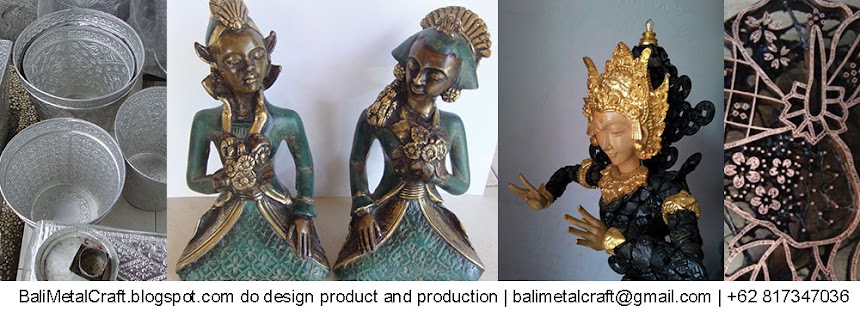 BALI METAL CRAFT [ Bali Art and Craft ] : Coin Statue | Patung Uang Kepeng