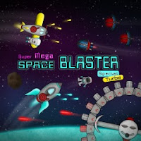 Super Mega Space Blaster Special Turbo game logo