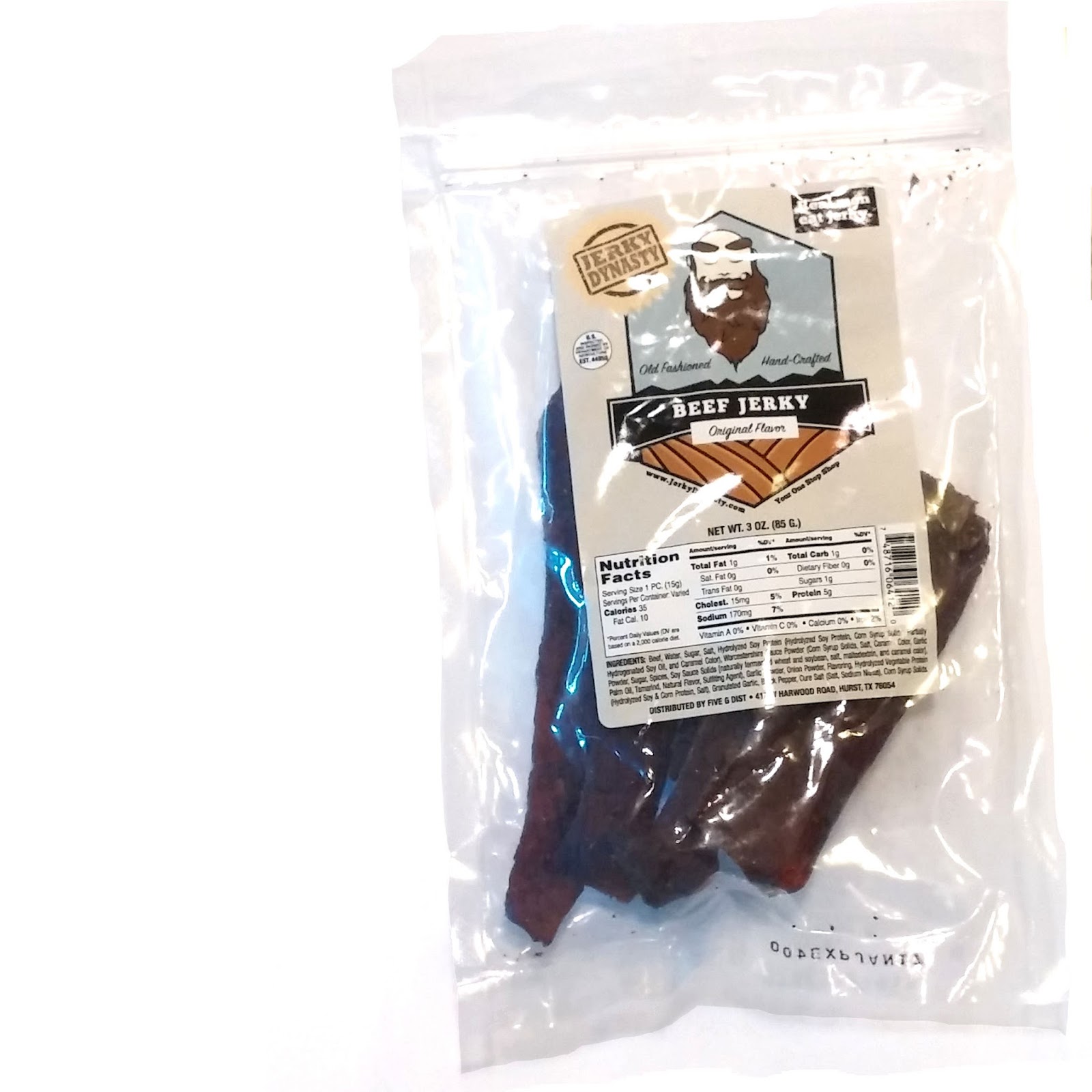Jerky Dynasty Original Beef Jerky Reviews