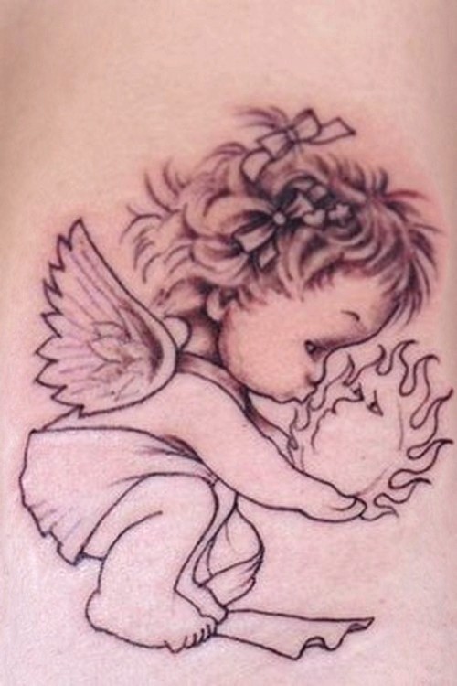 Baby Angel Tattoo Designs Combine Blog from 3.bp.blogspot.com. 