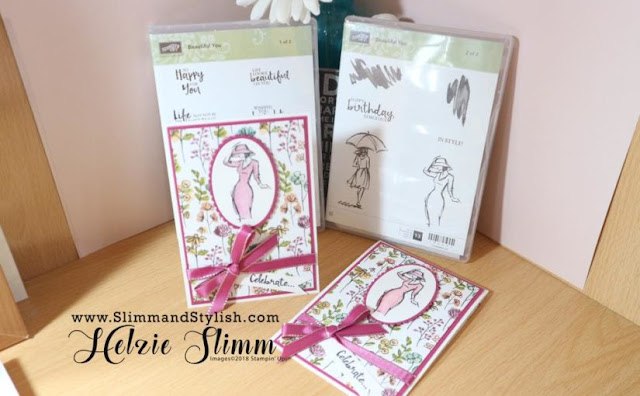 Beautiful You stamp set from Stampin Up