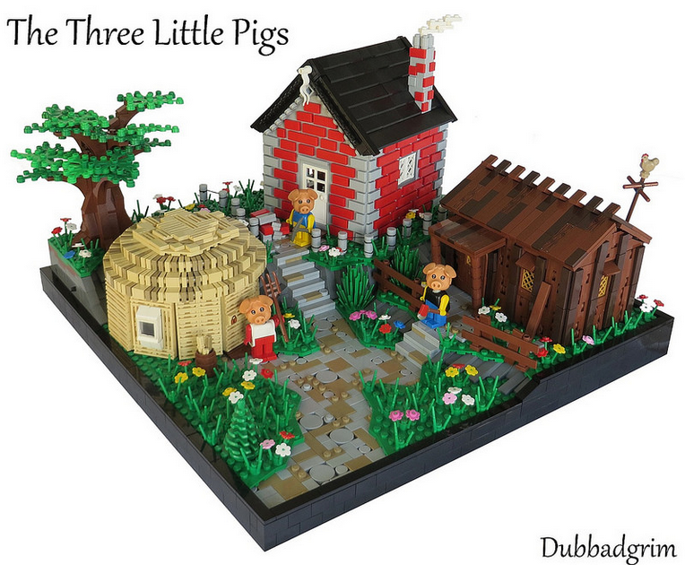 The Brick Bucket: I'll huff, and I'll puff, and I'll blow your house down