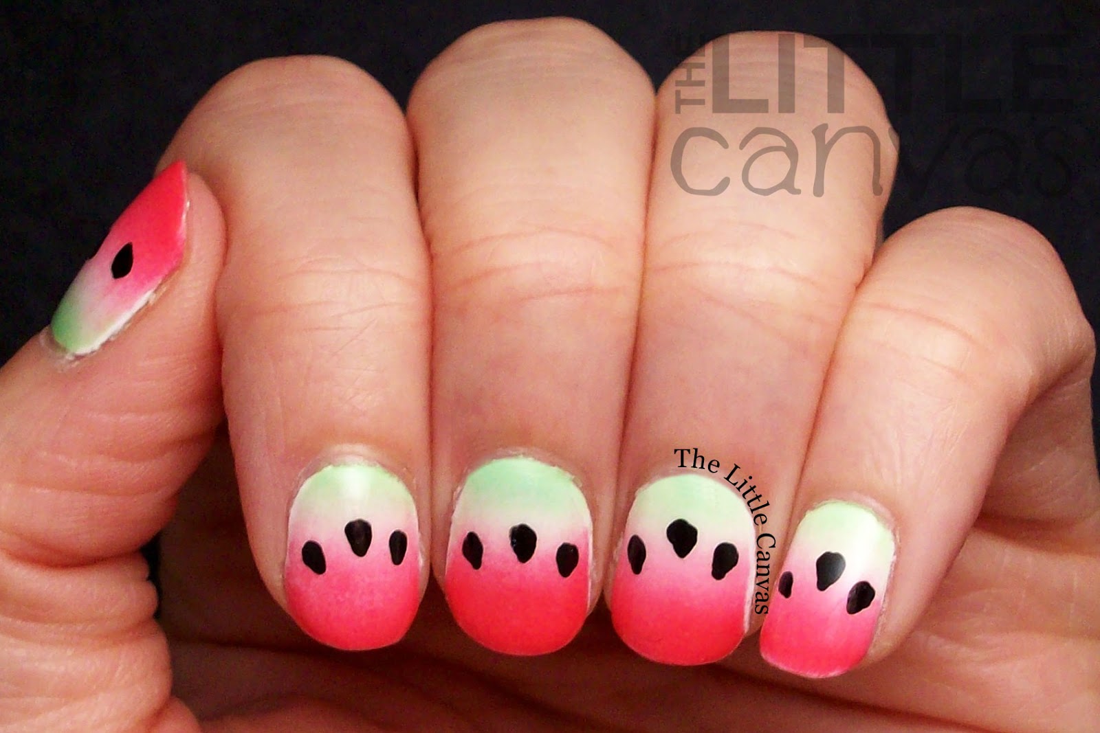 Watermelon Nail Art Images - wide 7