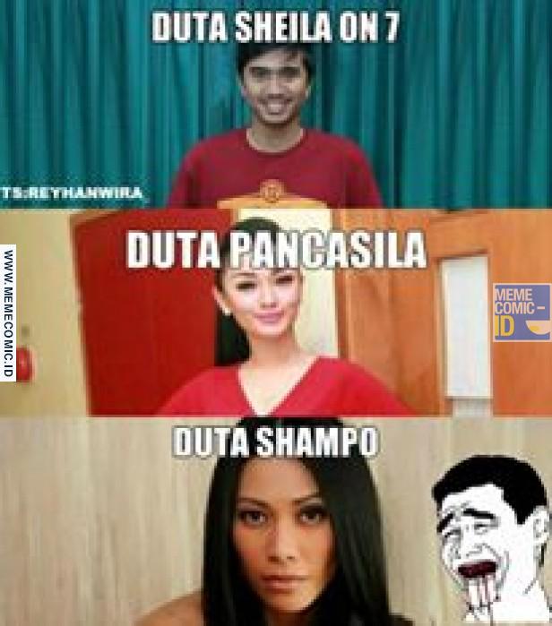 15 Meme Lucu Duta Shampo Lain Ini Koplak Banget