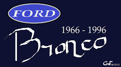 Ford bronco logo vector #9