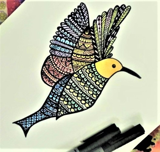 Bird Mandala Art ArtyArsh Creative World
