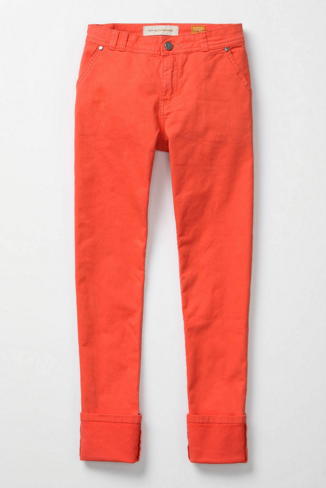 I Love Orla Kiely: Pilcro Straight Ankle Chinos