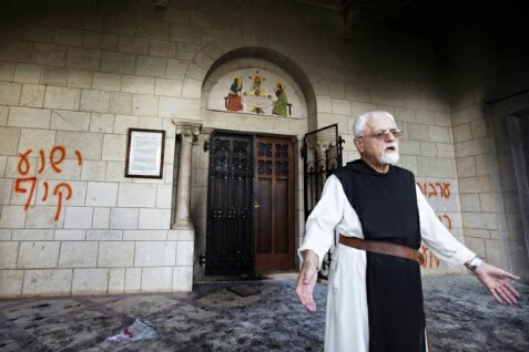 Ekstrimis Yahudi Bakar Gereja di Kota Al-Quds