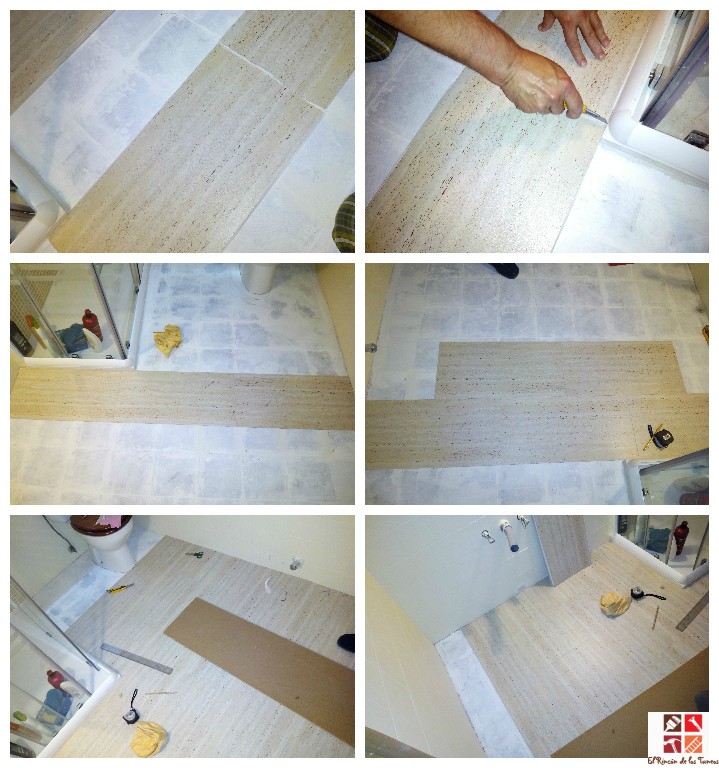 instalar losetas vinilicas