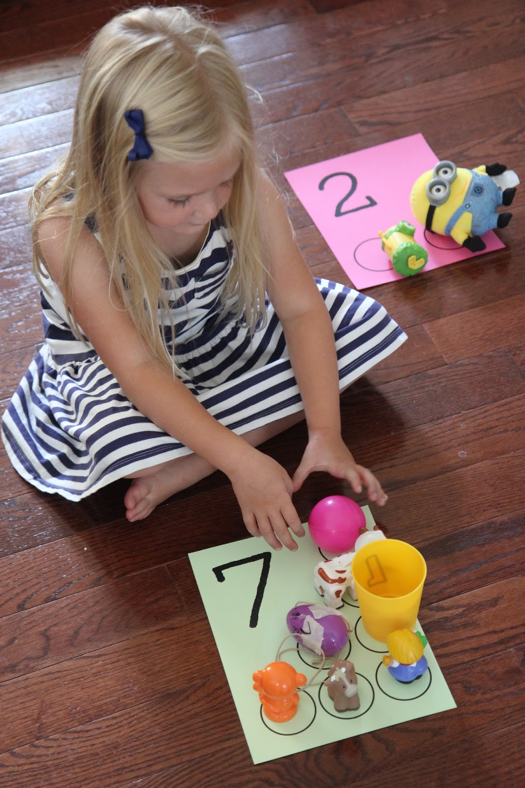 Toddler Approved! Number Toy Hunt for Preschoolers