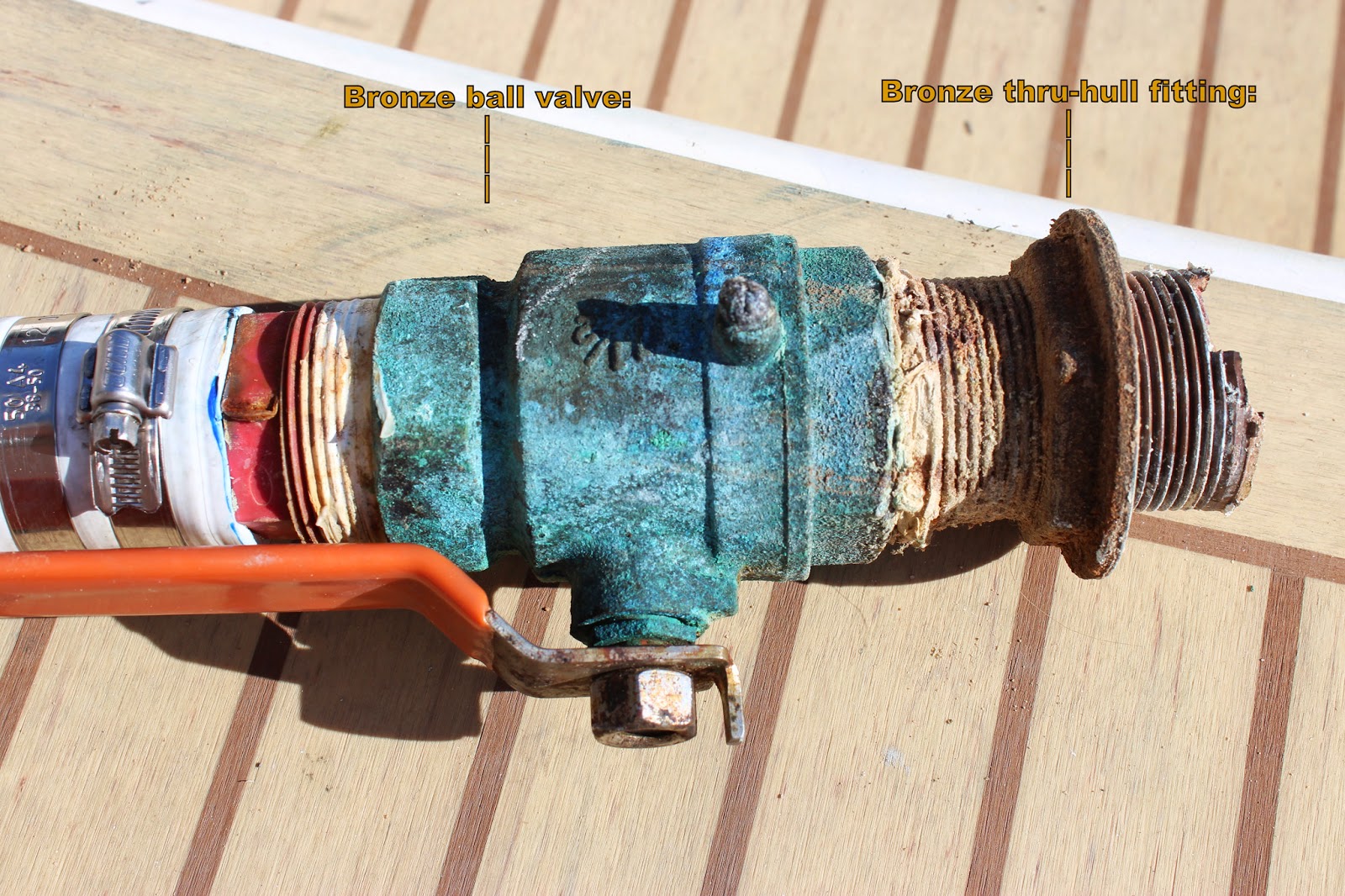 The Adventures of s/v Agave More about thruhulls, brass, bronze...