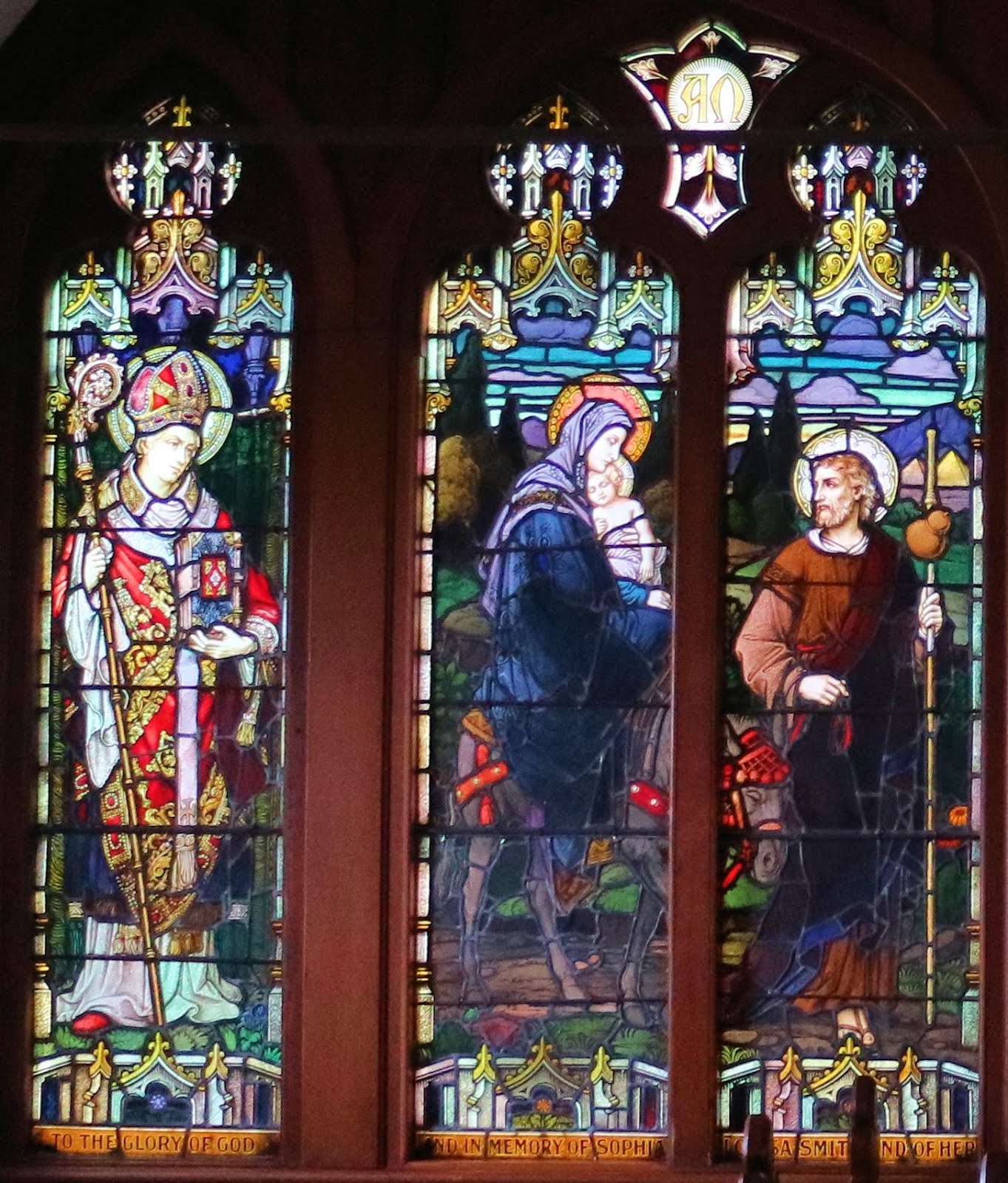 St Barnabas Church Stained Glass Windows