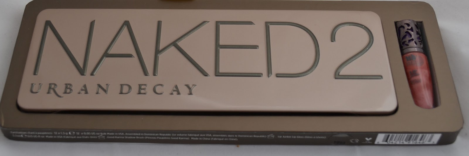 Urban Decay Naked 2 Palette Swatches - Beauty by Miss L