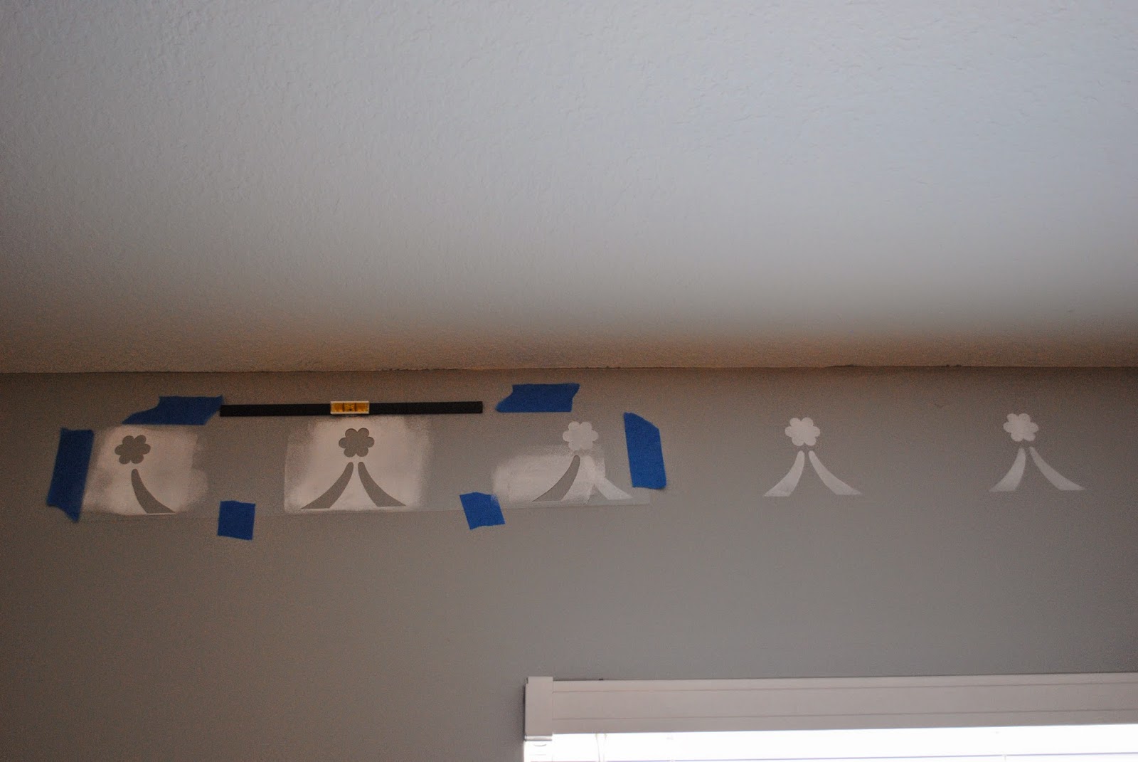 Upside Of Chaos: Cutting Edge Stencil Review for our Playroom