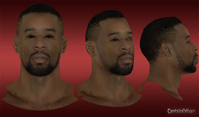 NBA 2K13 DeAndre Jordan Cyberface Mod