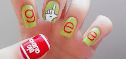 unhas nail creative decoradas pitanga flor