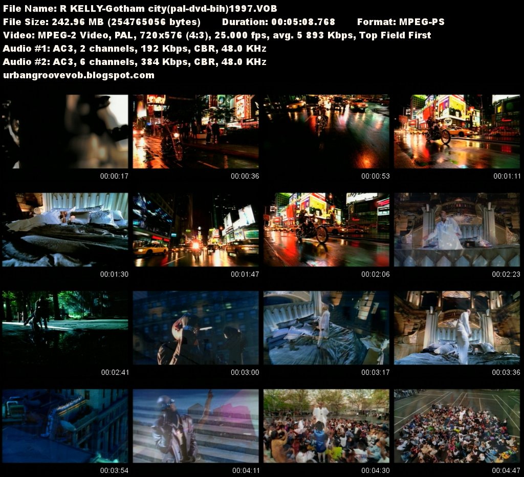 Urban Groove Vob Collection R. Kelly Gotham City (1997)