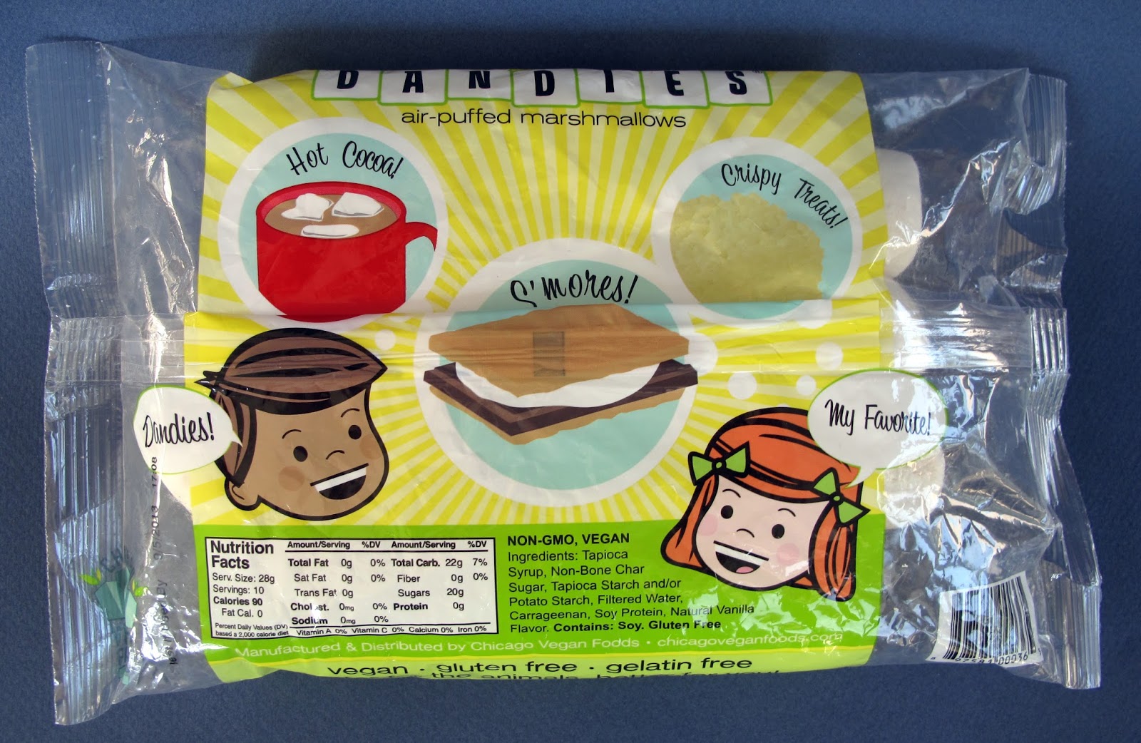 The Laziest Vegans in the World Dandies AirPuffed Vanilla Marshmallows