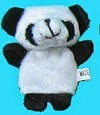 Image: 10 Pc Soft Plush Animal Finger Puppet Set includes Elephant, Panda, Duck, Rabbit, Frog, Mouse, Cow, Bear, Dog, Hippo