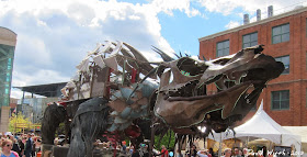 dragon sculpture, art prize