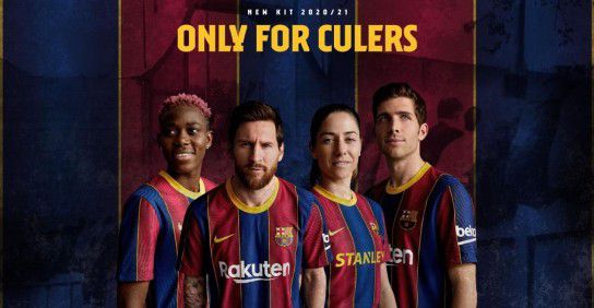 FCバルセロナ 2020-21 ユニフォーム-ホーム