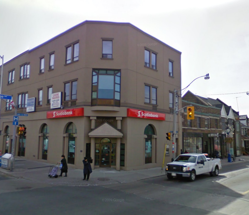 lost toronto Pape and Danforth/Then and Now