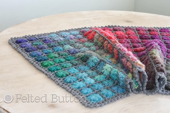 Painted Pixels Blanket Crochet Pattern