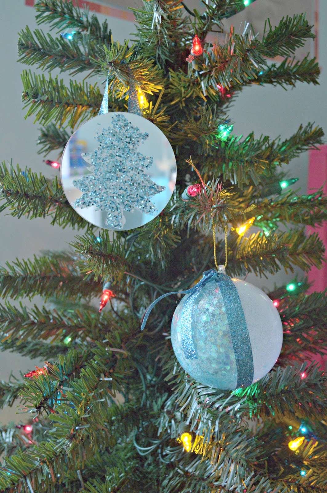 DIY GLITTER & GLUE ORNAMENTS This Design Journal