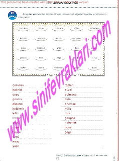 6.Sinif Turkce Doku Yayinlari Ogrenci Calisma Kitabi Sayfa 79 - Ders