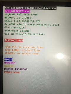 طريقه عمل سوفت وير ل HTC M8 عن طريق كارت الذاكره