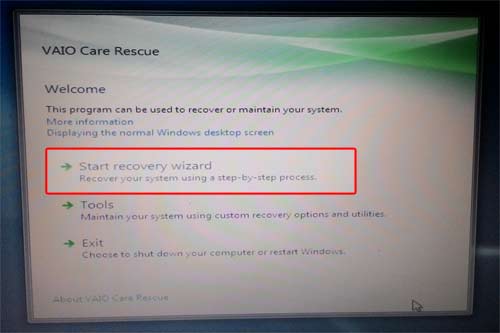 D recover. VAIO Recovery Wizard. VAIO Care Windows 7. VAIO Care для России. VAIO Care ошибка 603.