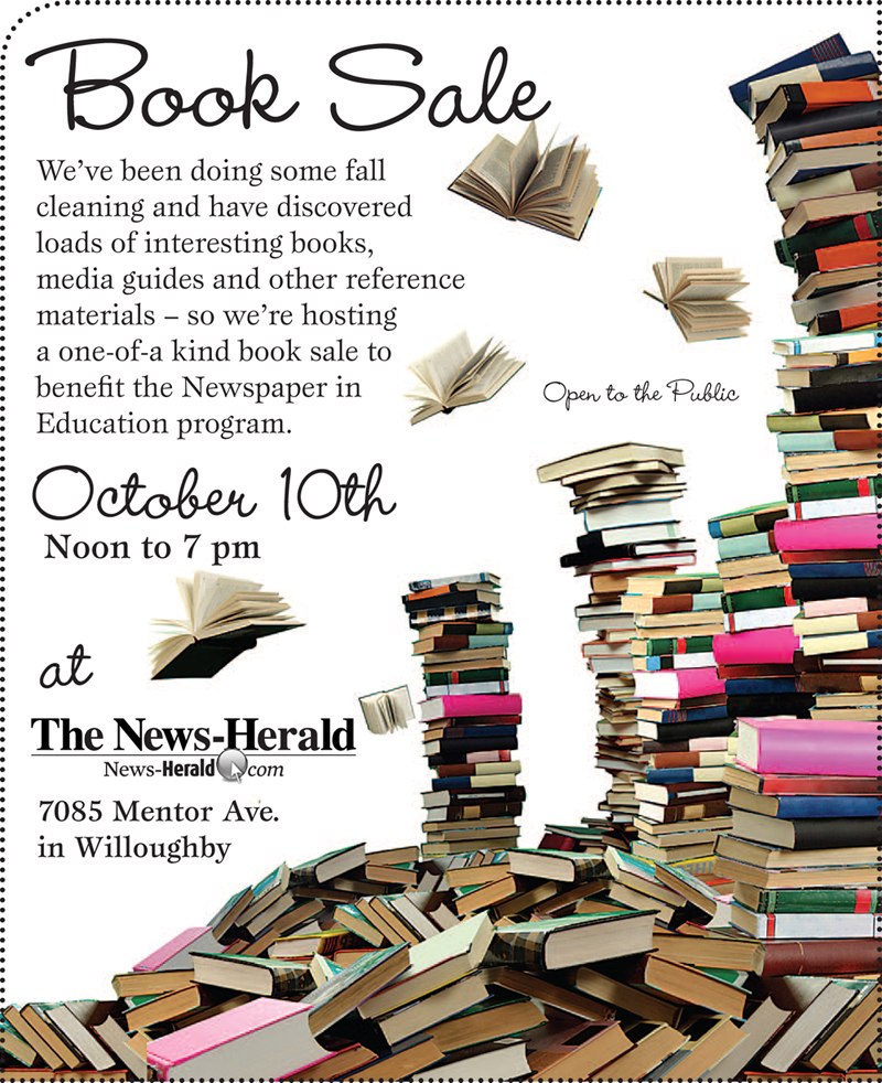 The NewsHerald Blogs NH Education News Book sale benefits Newspapers
