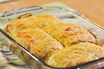 Bless This Food: Cheesy Mashed Potato Crescent Pockets