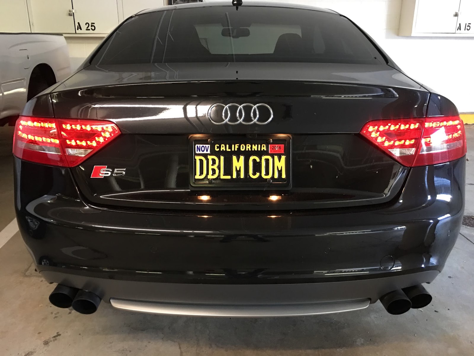 The DoubleM Audi S5 New Legacy License Plate the-doublem-audi-s5-new-legacy-license-plate