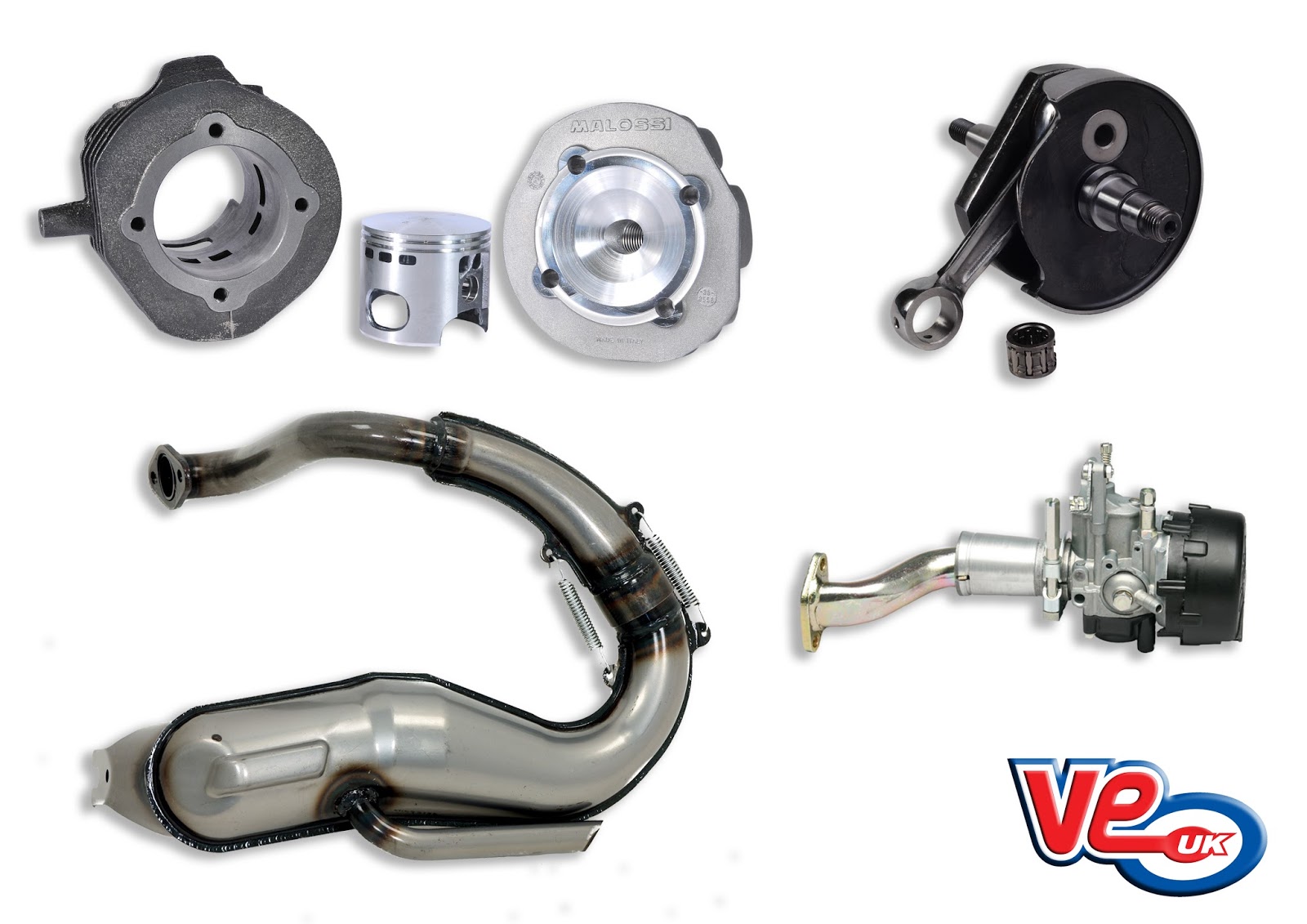 VE Scooter Spares Vespa 50 Special 112cc Tuning Products