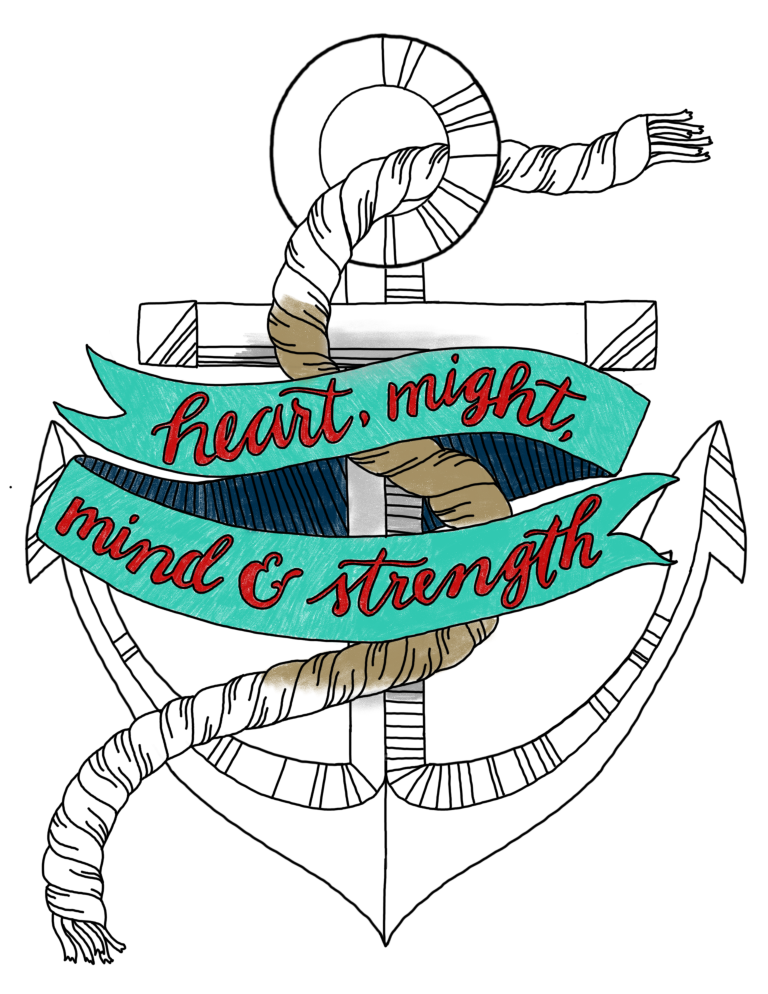 just what i {squeeze} in: Heart, Might, Mind & Strength -- Coloring Page #14
