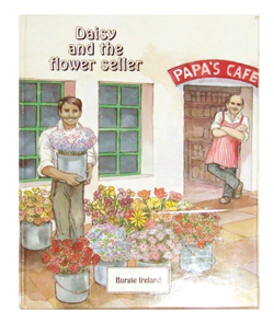 Daisy and the flower seller