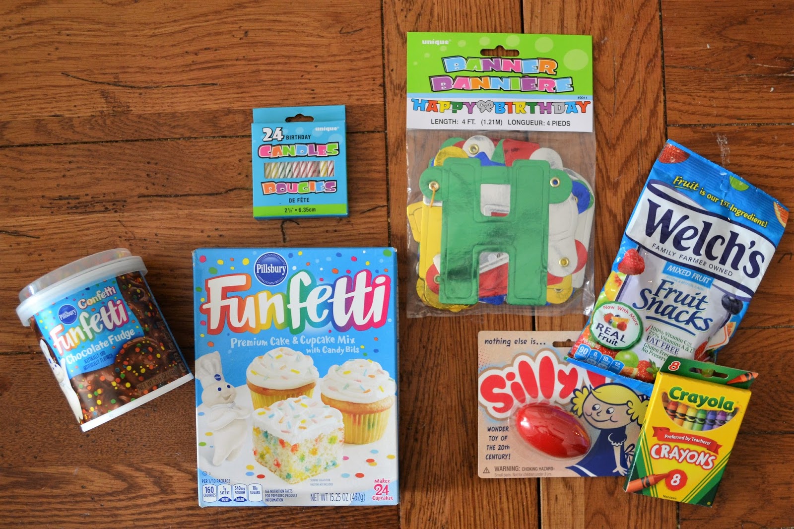 The Big White Farmhouse {giving} Birthday Boxes for the Food Pantry