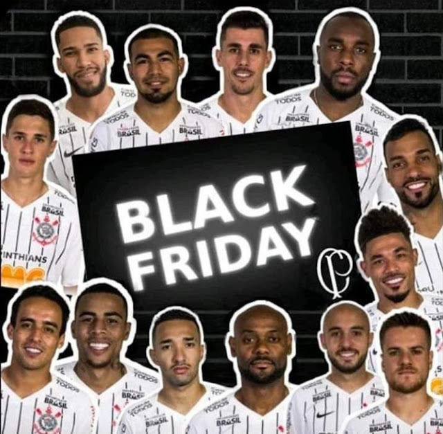 Imagem ironizando jogadores viralizou entre torcedores do Corinthians