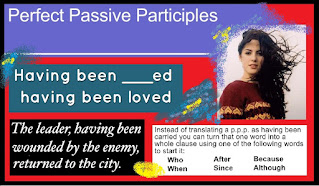 Present Perfect Passive Participle