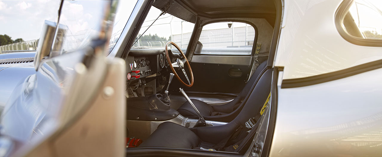 Jaguar Lightweight E-Type interior