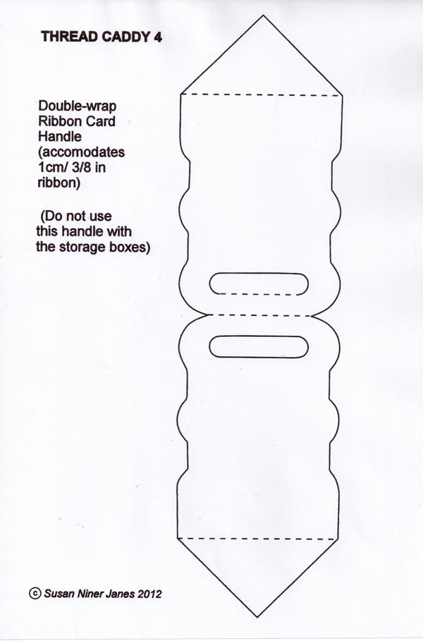 The Papercraft Post: Thread Caddy Tutorial
