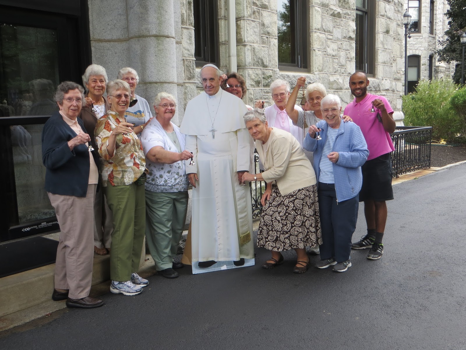 Franciscan Life: Our Lady of Angels Convent Welcomes Pope Francis!