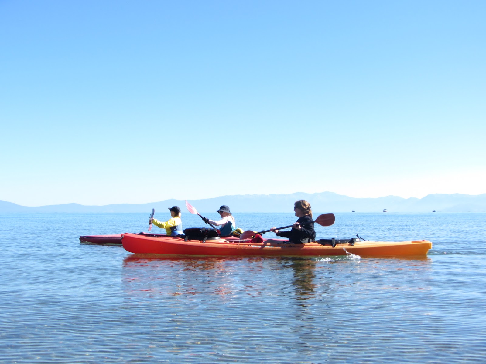 The Menopausal Mountaineer Adventures Begin Emerald Bay Kayaking