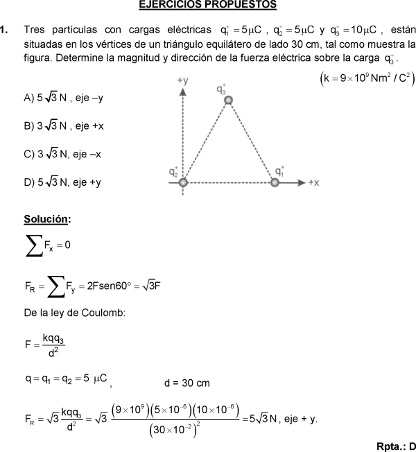 Arriba 96+ Foto Como Despejar Q2 De La Ley De Coulomb Cena Hermosa