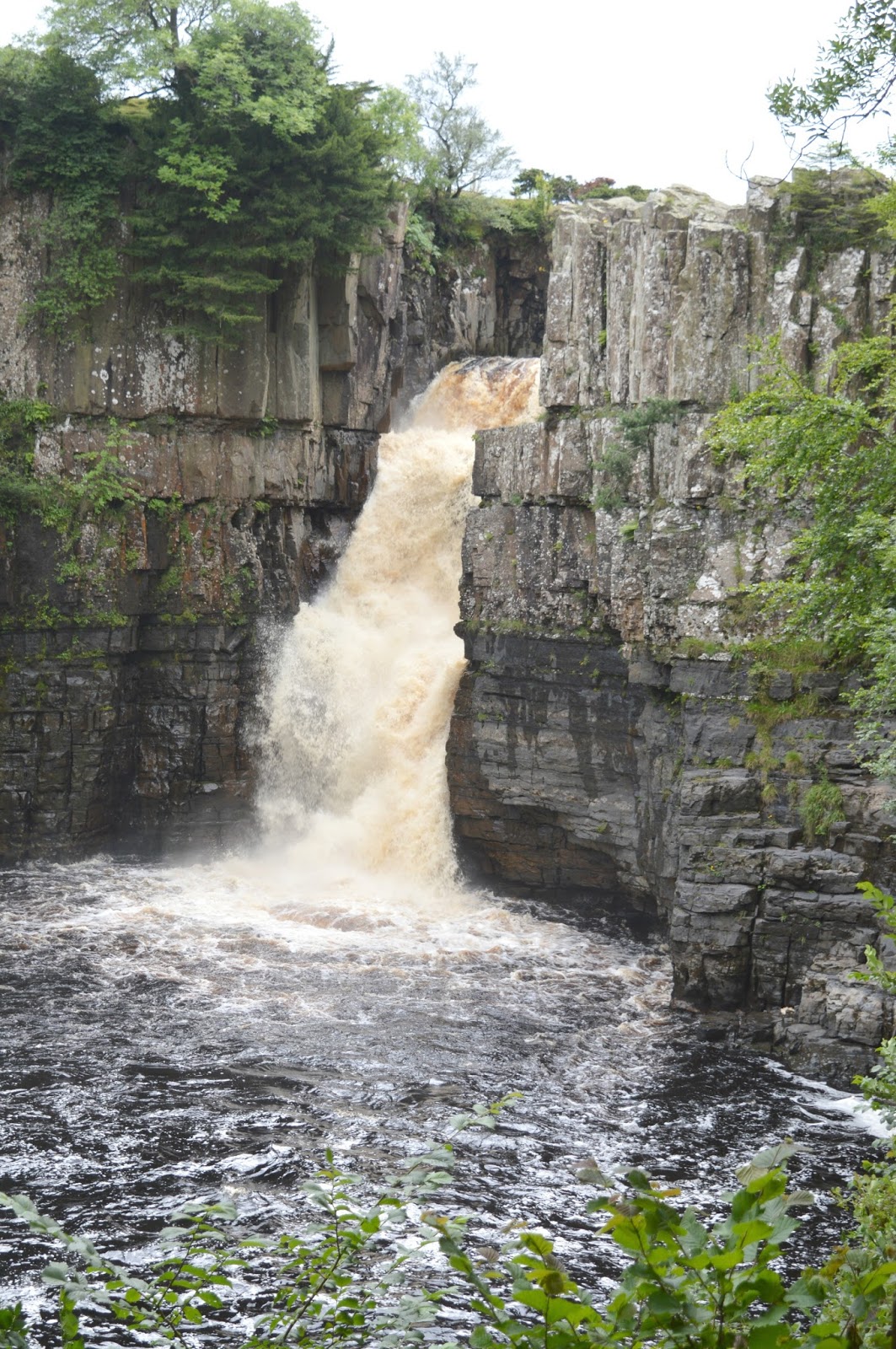 A Great Adventure at High Force Waterfall New Girl in Toon