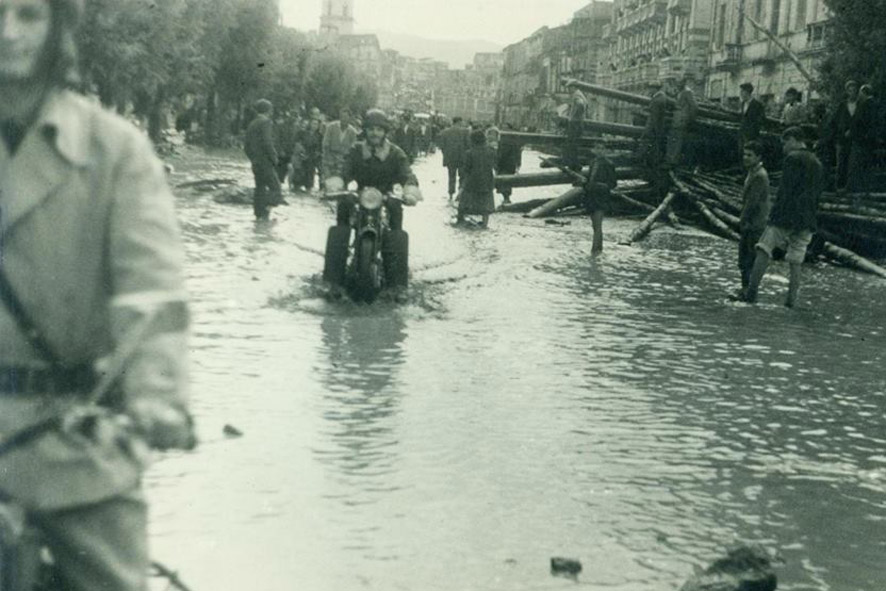 Benevento...c'era una volta Il dopo alluvione del 2 ottobre del 49' a