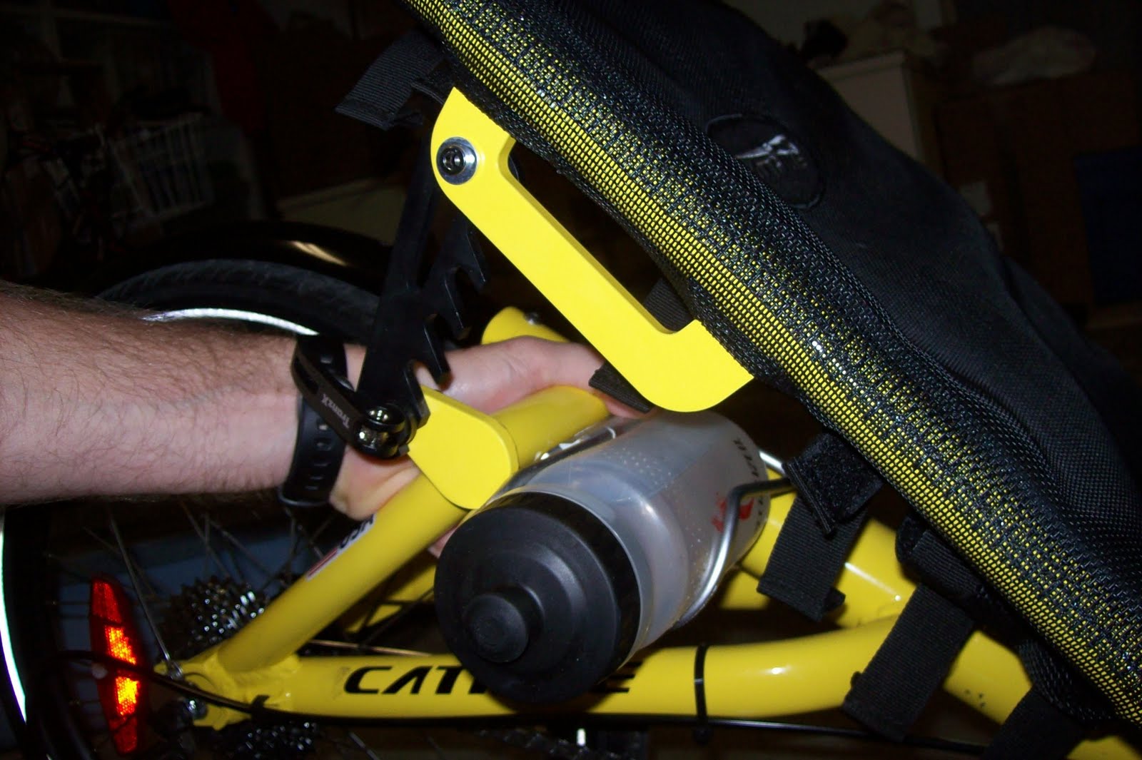 Two Recumbent Trikes Bottle Holders, TS2 Alignment, TS2 Autoshift